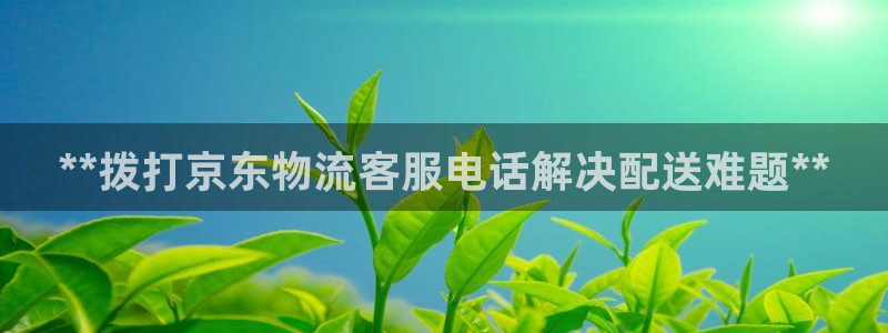 28圈下载体育：**拨打京东物流客服