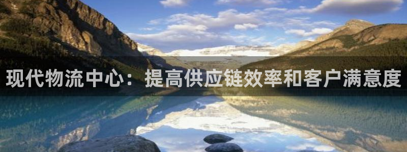 28圈链接来一个：现代物流中心：提高