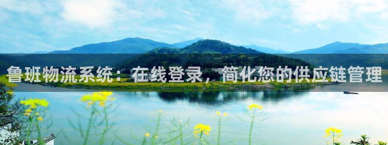 28圈推广链接是多少：鲁班物流系统：