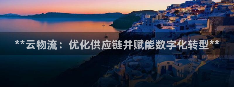 28圈注册号：**云物流：优化供应链