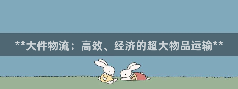 28圈电子：**大件物流：高效、经济