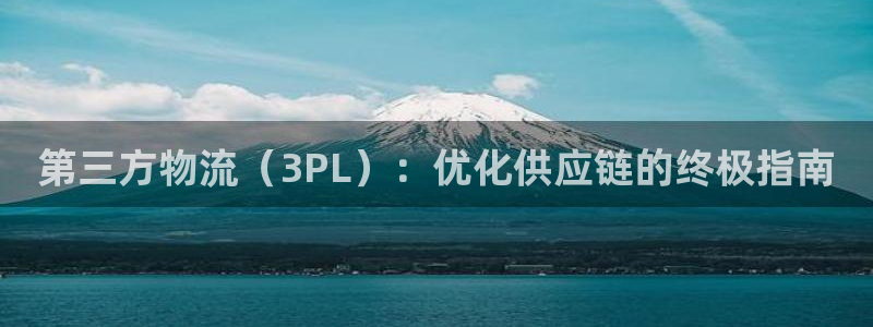 28圈注册网页版：第三方物流（3PL
