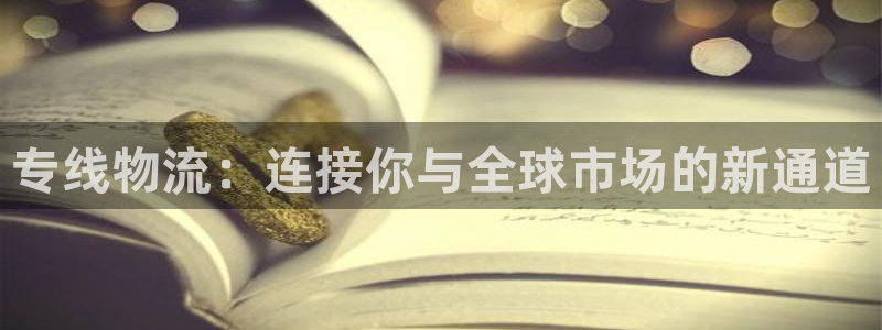 28圈麻将胡了在线试玩：专线物流：连
