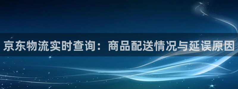 28圈p扣除是什么意思：京东物流实时查询：商品配送情况与延误